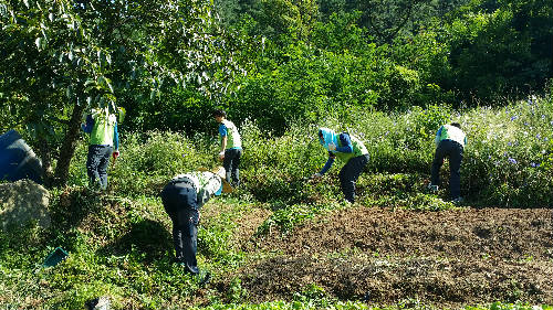 노인요양시설 더불어사는집 봉사활동시행